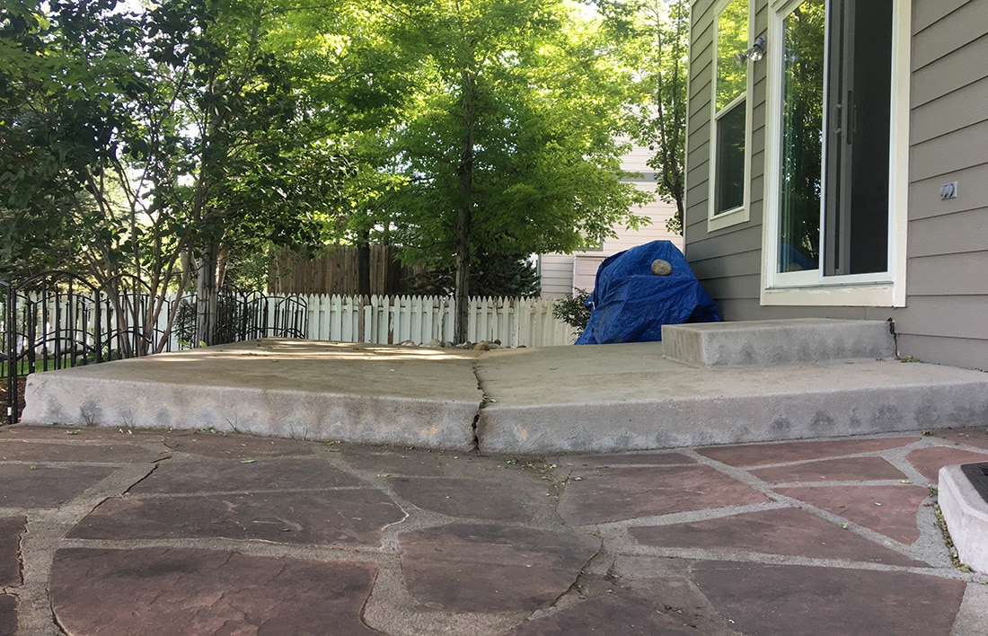 Concrete Patio Leveling